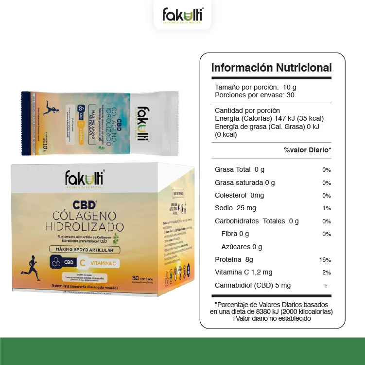 CBD Colágeno Hidrolizado Sachet - Imagen 2